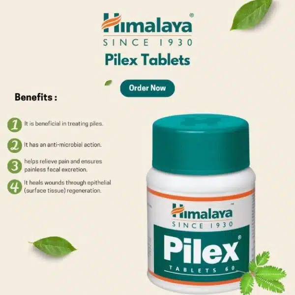 Himalaya Pilex Tablet-60 tablet - Image 8