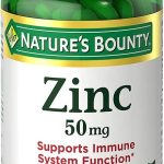 NATURE’S BOUNTY ZINC 50MG 100 CAPLETS