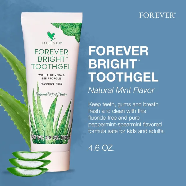 Forever Bright Tooth Gel 130gm//Forever aloe vera tooth paste - Image 5