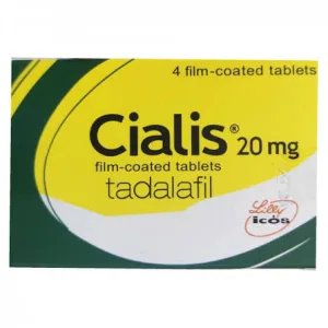 Cialis 20 mg Tablets (Tadalafil) – 4 Tablets |