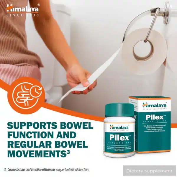 Himalaya Pilex Tablet-60 tablet - Image 4