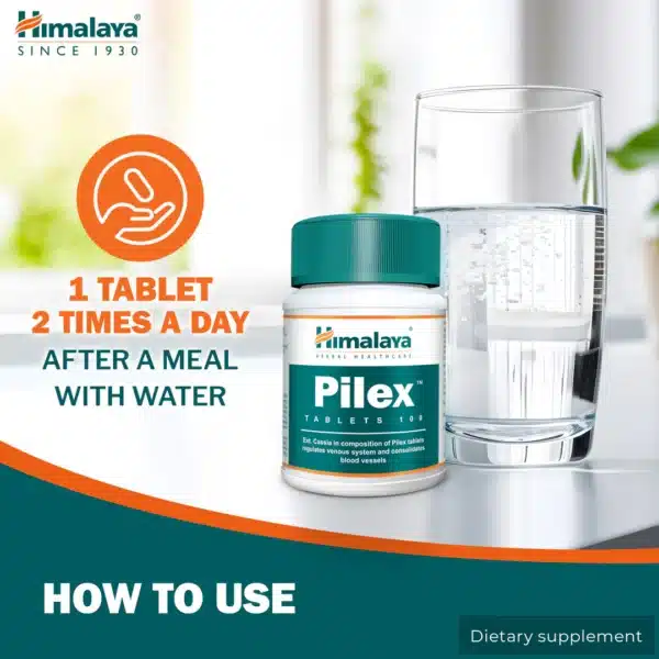 Himalaya Pilex Tablet-60 tablet - Image 7
