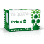 Evion 400 Capsule (Vitamin E 400 mg) – Original product from India | 20 Soft Gelatin Capsules