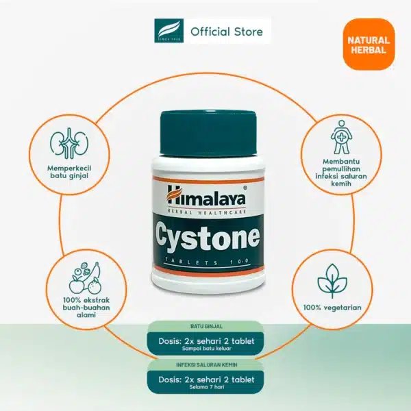 Himalaya Cystone Tablet-60 pcs - Image 2