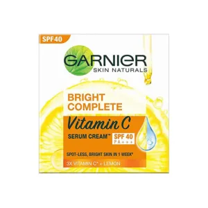 Garnier Bright Complete Fairness Serum Cream SPF40 (45gm)