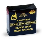 K Brothers Black Soap Original 50g Thailand – Fresh Daily Cleansing Soap - Image 2
