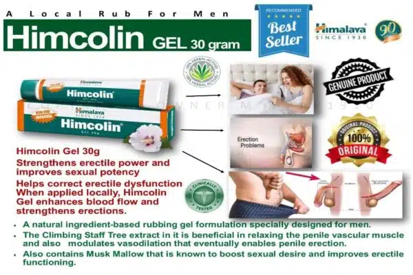 Himalaya Himcolin Gel - 30g - Image 3