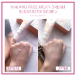 Nagano Face Milky Cream Sun Screen SPF 50+ 20ml – Lightweight Daily UV Protection with Moisturizing Care - Image 3