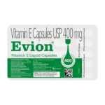 Evion 400 Capsule (Vitamin E 400 mg) – Original product from India | 20 Soft Gelatin Capsules - Image 3