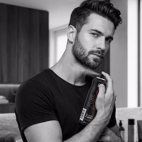 Creation Lamis Pure Black Fragrance Body Spray For Men 200ml - Image 2