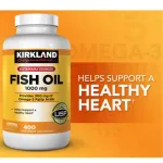 Kirkland Signature Fish Oil 1000mg – 400 Softgels - Image 2