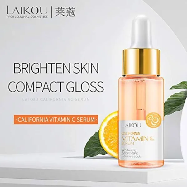 Laikou Vitamin C Serum Brightening Antioxidant 17ml – Daily Facial Serum for Radiant & Healthy-Looking Skin - Image 2