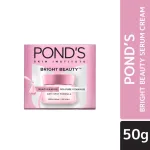 Pond's Bright Beauty Cream Imported(INDIA) 50g – Niacinamide Face Cream with SPF 15 PA++ for Radiant Skin