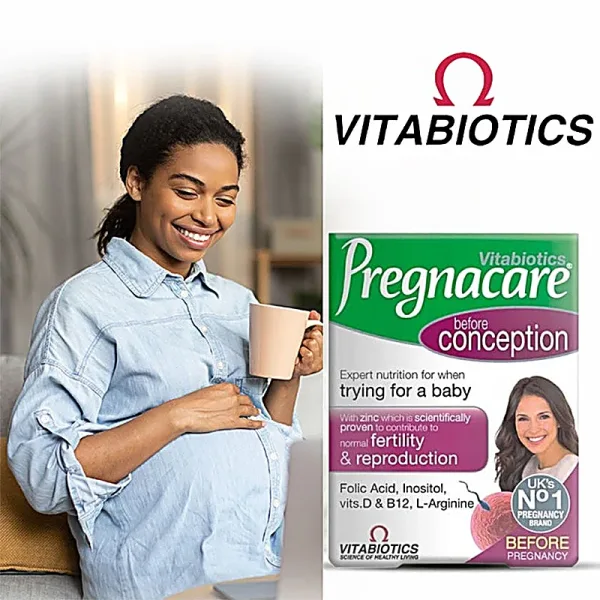 Vitabiotics Pregnacare Before Conception Tablets 30 Capsules – Nutritional Support for Women Planning Pregnancy - Image 2