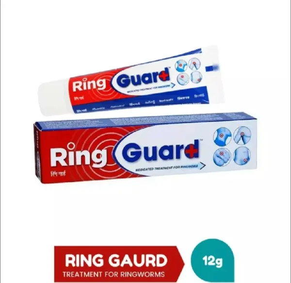 Ring Guard Cream 12g India – Antifungal & Antibacterial Skin Cream - Image 2