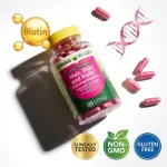 Spring Valley Hair, Skin & Nails Dietary Supplement Gel Capsules 120 Softgels – Beauty Support from Within - Image 4