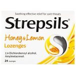 Strepsils Honey & Lemon Lozenges x 24
