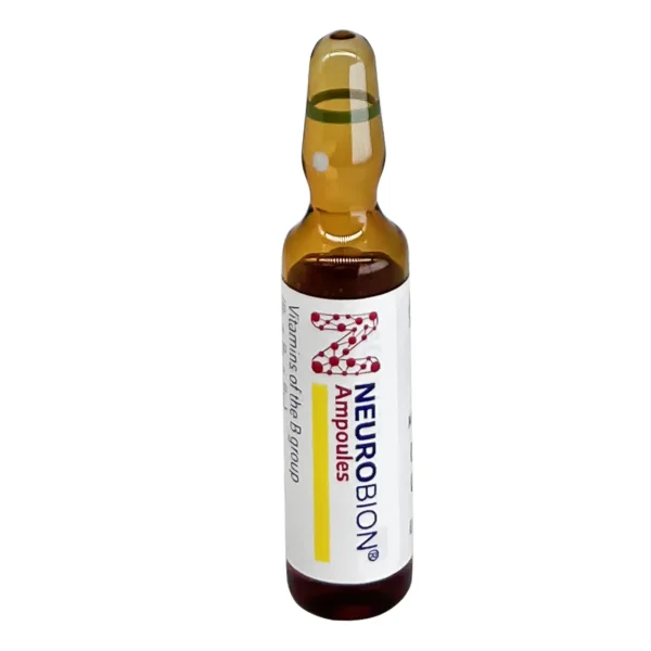 Neurobion Injection (Vitamin B1 + B6 + B12) Imported 10 Ampoules | Original Germany - Image 2