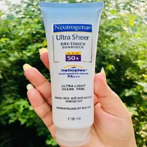 Neutrogena Ultra Sheer Dry-Touch Sunblock SPF 50+ -118ml