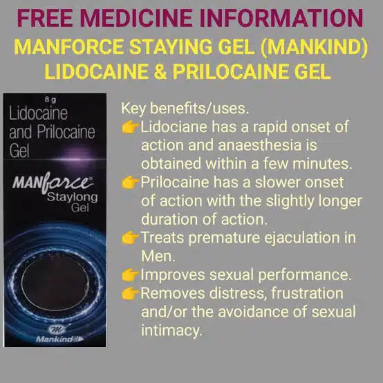 Manforce Stay Long Gel 8 gm - Image 5