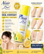 Nair Hair Removal Spray Lemon Fragrance 200ml – Fast & Easy Hair Removal for Silky Smooth Skin - Image 6