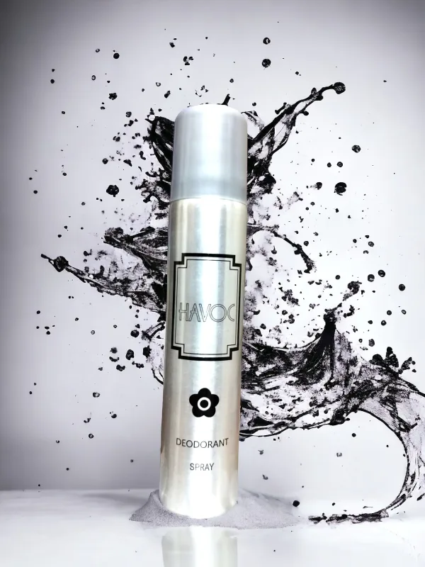 Havoc Silver Body Spray 100ml for Men – Fresh & Refreshing Fragrance - Image 3
