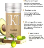 IKT Hair Wax Stick 75g for Both Men & Women for Damaged Hair Frizz Control Long Lasting Time-saving Styling Solution for Unisex - Image 4