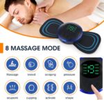 Mini Massager - Rechargeable Shoulder/ Neck/ Muscle/ Tendonitis/ Deep Tissue/ Back Massager with 2pcs Butterfly Pad - Image 2