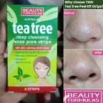 Beauty Formula Tea Tree Deep Cleansing Nose Pore Strips 6pcs White - Image 2