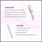 Kozicare Skin Lightening Non-Sticky Cream 15gm – Advanced Brightening Cream with Kojic Acid, Alpha Arbutin, Glutathione, Niacinamide & Vitamin C - Image 5
