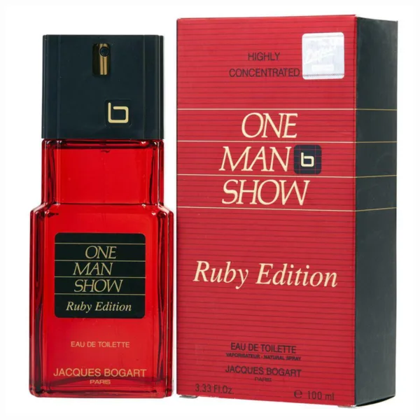 Jacques Bogart One Man Show Ruby Edition EDT for Men - Image 2