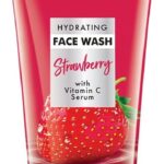 Lakme Blush & Glow Strawberry Gel Face Wash 100ml with Vitamin C Serum