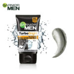 Garnier Men Turbo Bright Anti Pollution Double Action Face Wash 100g