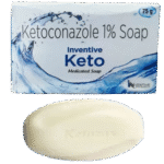 Ketoconazole 1% Soap 75g – Inventive Keto Medicated Soap for Daily Antifungal Skin Care
