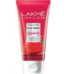 Lakme Blush & Glow Strawberry Gel Face Wash 100ml with Vitamin C Serum - Image 2