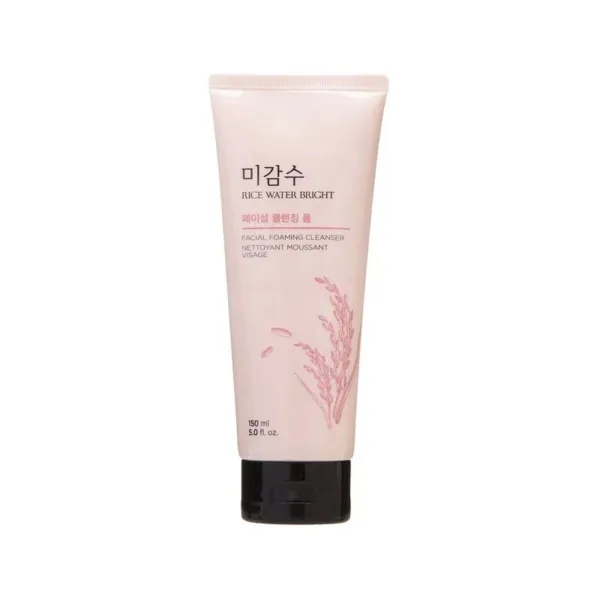 The Face Shop Rice Water Bright Face Foaming Cleanser 150ml - Image 2
