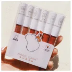 Magic Casa 6pcs Cute Bear Lipstick Set