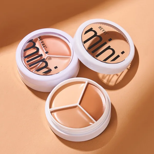 Sweet Mint Concealer Palette 3 Color Long lasting High Coverage Concealer - Image 2