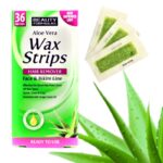 Beauty Formulas Aloe Vera Wax Strips Hair Remover 36pcs
