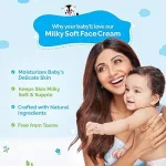 Mamaearth Milky Soft Face Cream 60g with Murumuru Butter for Babies – Gentle Daily Moisturizer for Soft & Nourished Skin - Image 4