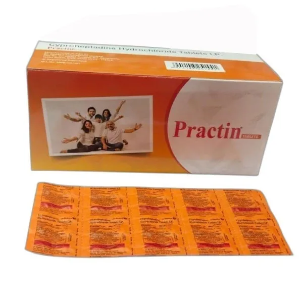 Practin/Paroptin 4mg Tablet (20 Tablets) – Cyproheptadine for Allergy Relief & Appetite Stimulation - Image 5