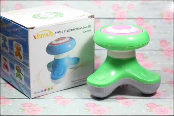 Xinyan Apple Electric Massager (Multicolor) – Compact Portable Vibrating Body Massager for Everyday Relaxation - Image 4