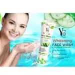 YC Cucumber Whitening Face Wash 100 Ml - Image 2