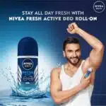 Nivea Men Roll On Fresh Active Deodorant 50 ml - Image 2