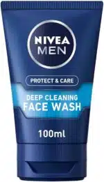 NIVEA MEN Protect & Care Deep Cleaning Face Wash 100ml - Image 2