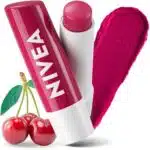 NIVEA Cherry Shine 4.8g Lip Balm | 24 H Melt in Moisture Formula | Natural Oils | Glossy Finish - Image 2