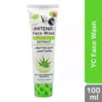 YC Aloevera Extract Whitening Face Wash 100 Ml