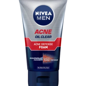 Nivea Men Acne Oil Clear Anti Acne Facial Foam 100g