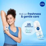 Nivea Fresh Natural Roll-On Antiperspirant Deodorant 50ml - Image 4