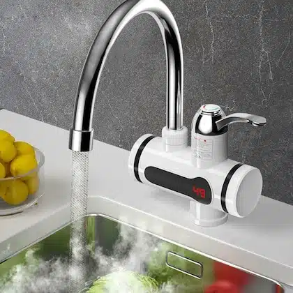 Instant Thankless Digital Electric Hot Water Tap for any wall Mount with led Display - Image 3